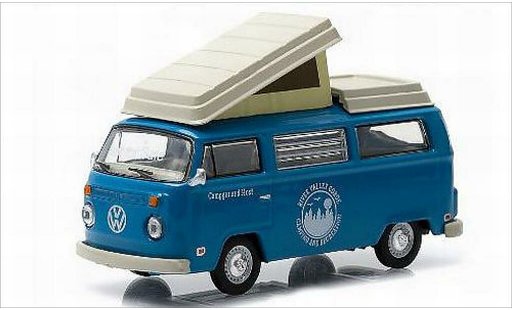 Volkswagen T2 Base 1/64 Greenlight Campmobile River Valley Gorge modellini auto