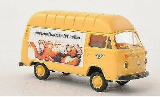 Volkswagen T2 Base 1/87 Brekina Hochtetto-furgone osterreichische Post / Kronenzeitung (A) modellini auto