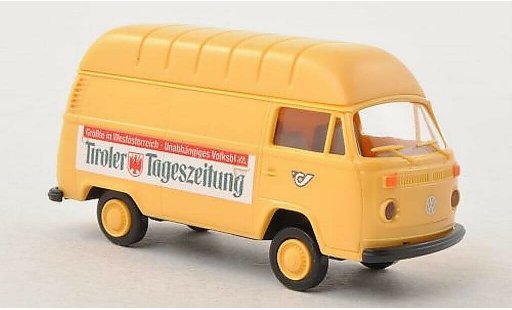 Volkswagen T2 Base 1/87 Brekina Hochtetto-furgone osterreichische Post / Tiroler Tageszeitung (A) modellini auto