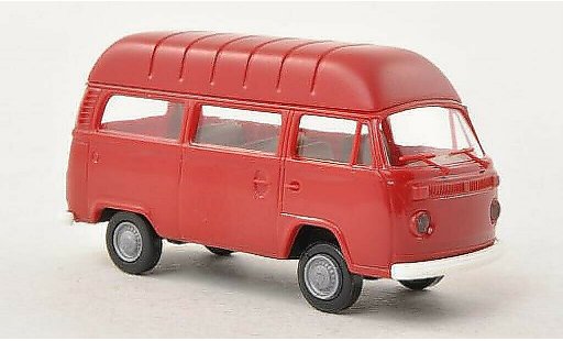 Volkswagen T2 Base 1/87 Brekina Hochtetto-Station wagon rosso modellini auto