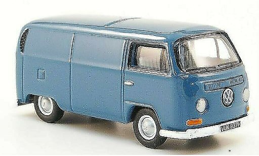 Volkswagen T2 Base 1/76 Oxford Furgone blu modellini auto