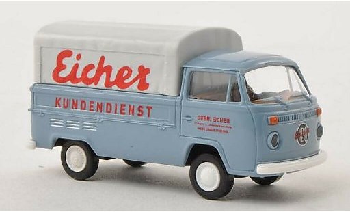 Volkswagen T2 Base 1/87 Brekina pianale Eicher Kundendienst modellini auto