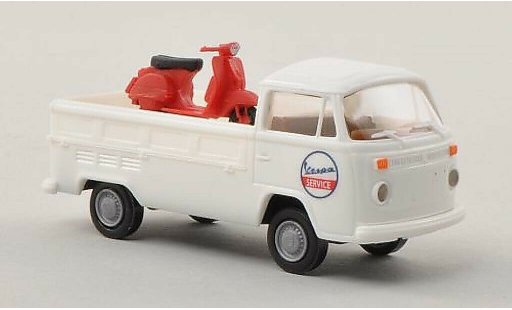 Volkswagen T2 Base 1/87 Brekina pianale Vespa Service con Ladegut modellini auto