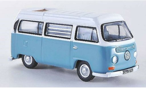 Volkswagen T2 Base 1/76 Oxford Westfalia Camper grigioblu/bianco RHD modellini auto