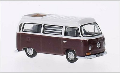 Volkswagen T2 Base 1/76 Oxford Westfalia metallicoo rosso/bianco RHD modellini auto