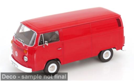 Volkswagen T2 1/18 KK Scale b Delivery Van rot 1972 1:18 modellino in miniatura