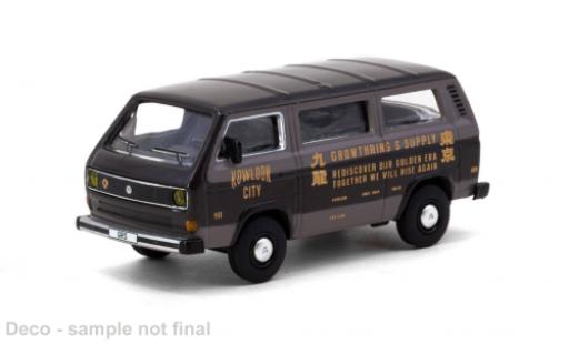 Volkswagen T3 1/64 Tarmac Works schwarz GRS X TARMAC 1:64 modellino in miniatura
