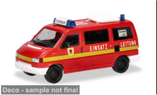 Modellini auto Volkswagen T4 Bus Feuerwehr Dortmund 1/87 Herpa