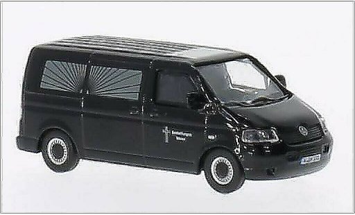 Volkswagen T5 Base 1/87 Schuco Bestattungswagen Meier nero modellini auto