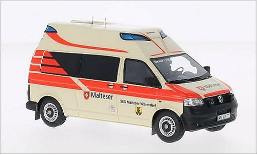 Volkswagen T5 T5 GP 1/43 Neo Hornis Ambulanza Malteser 2010 modellini auto