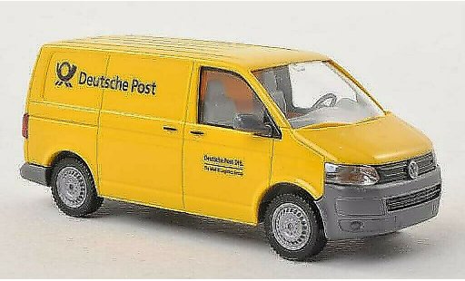 Volkswagen T5 Base 1/87 Wiking furgone Deutsche Post modellini auto