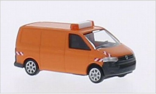 Volkswagen T5 Base 1/160 Wiking furgone orange Kommunaldienst modellini auto