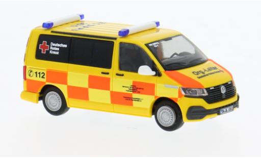 Volkswagen T6 1/87 Rietze .1 DRK KV Dippoldiswalde 1:87 modellino in miniatura