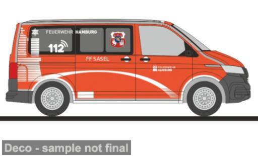 Modellini auto Volkswagen T6 T6.1 .1 FW Hamburg - Sasel 1/87 Rietze