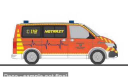 Volkswagen T6 1/87 Rietze .1 NEF FW Menden 1:87 modellino in miniatura