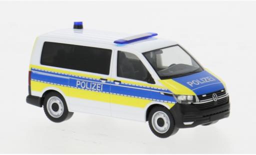 Volkswagen T6 1/87 Herpa .1 Polizei N 1:87 modellino in miniatura