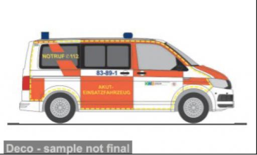 Volkswagen T6 1/87 Rietze Akut-Einsatzfahrzeug Goslar 1:87 modellino in miniatura