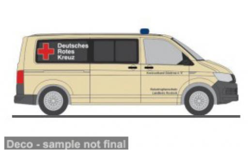 Volkswagen T6 1/87 Rietze DRK KV G&uuml;strow 1:87 modellino in miniatura