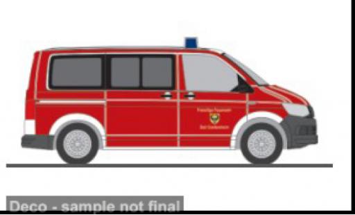 Volkswagen T6 1/87 Rietze FW Bad Gandersheim 1:87 modellino in miniatura