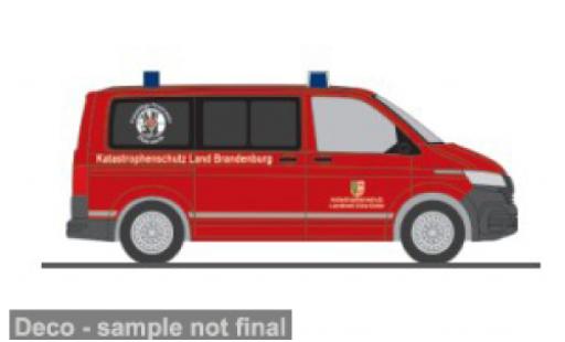 Volkswagen T6 1/87 Rietze Katastrophenschutz Elbe-Elster 1:87 modellino in miniatura