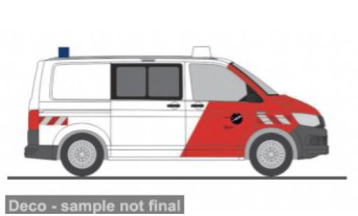 Volkswagen T6 1/87 Rietze Unfallhilfswagen Potsdam 1:87 modellino in miniatura