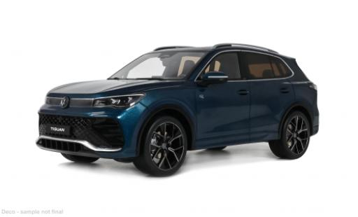 Modellini auto Volkswagen Tiguan R-Line E TSI blu 2024 1/18 Ottomobile