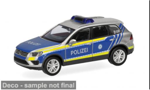 Modellini auto Volkswagen Touareg Polizei Rosenheim 1/87 Herpa