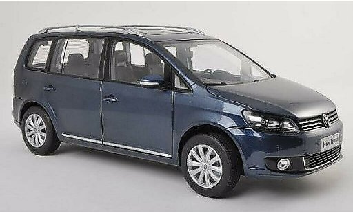 Volkswagen Touran Base 1/18 Paudi TSI blu 2011 modellini auto