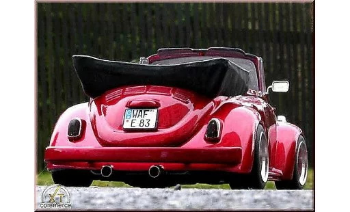 Volkswagen Kafer Base 1/18 Solido Coccinelle Cabriolet kit ailes larges et jantes bbs nid dabeilles modellini auto