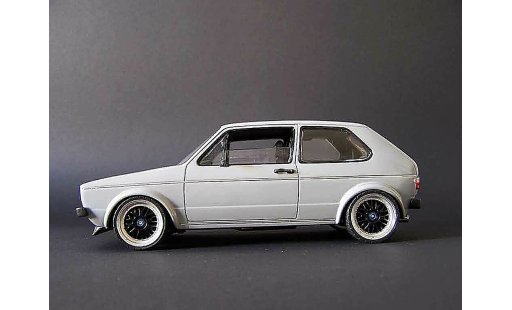 Volkswagen Golf GTI 1/18 Solido grigio jantes tsw 18 pouces pinstriping modellini auto