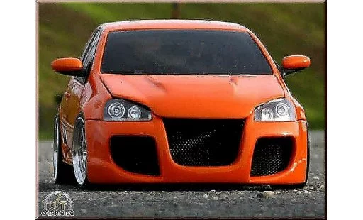 Volkswagen Golf GTI 1/18 Norev tuning jantes alu 18 pouces kit carrosserie modellini auto