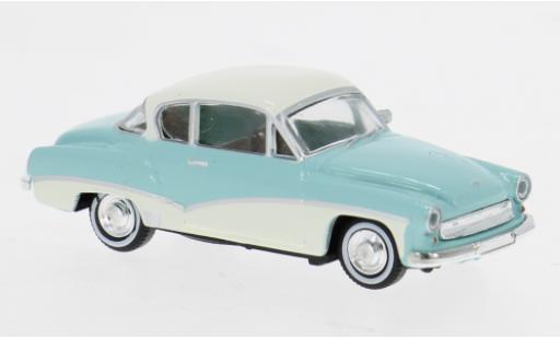 Modellini auto Wartburg 311 Coupe blu/bianco 1959 1/87 Brekina