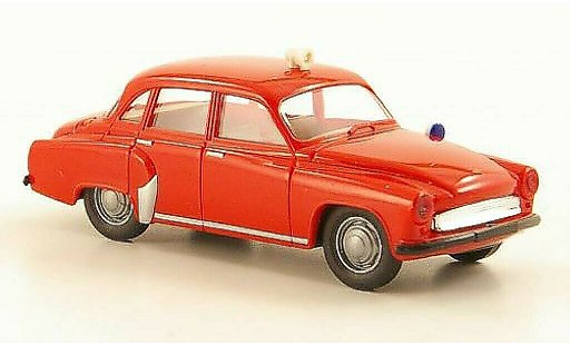 Wartburg 311 Base 1/87 Brekina Vigili del fuoco modellini auto