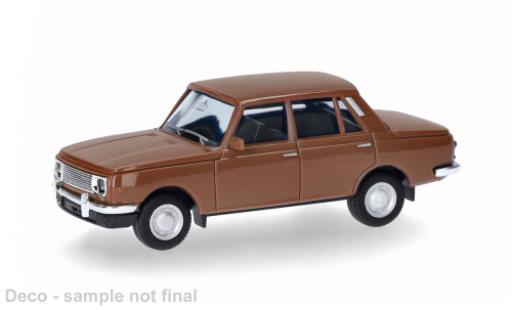Modellini auto Wartburg 353 braun 1966 1/87 Herpa