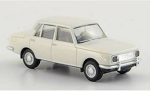 Wartburg 353 Base 1/87 Herpa grigio-bianco 1966 modellini auto