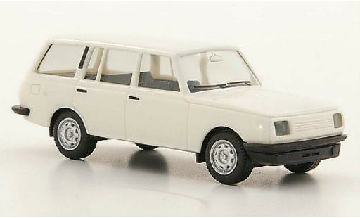 Wartburg 353 Tourist 1/87 Herpa bianco 1985 modellini auto