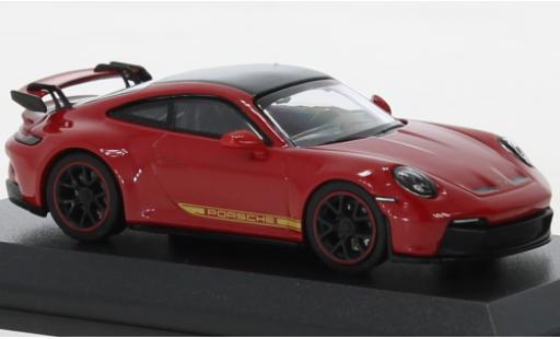 Porsche 992 GT3 1/64 Wbros 911  rosso modellino in miniatura