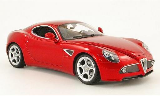 Alfa Romeo 8C 1/18 Welly Competizione rot 1:18 modellino in miniatura