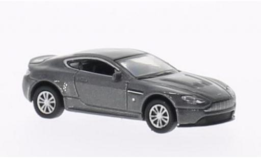 Aston Martin V12 1/87 Welly Vantage metallico grigio modellino in miniatura