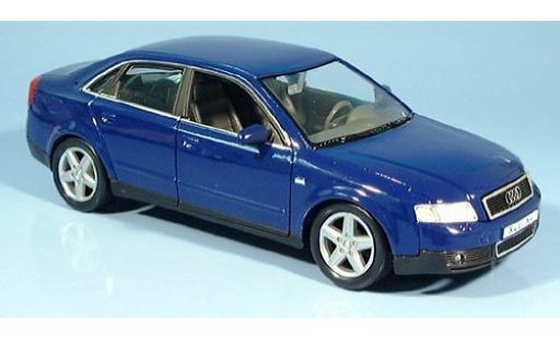 Audi A4 1/24 Welly blau 1:24 modellino in miniatura