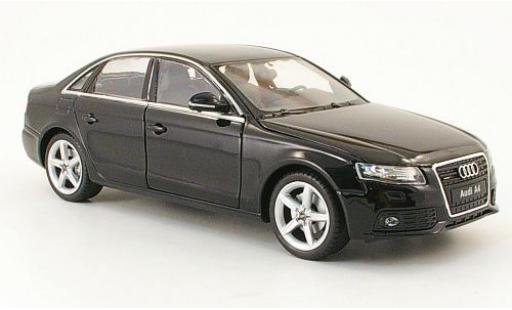 Audi A4 1/24 Welly schwarz 2009 1:24 modellino in miniatura