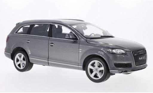 Audi Q7 1/18 Welly grau 2010 1:18 modellino in miniatura