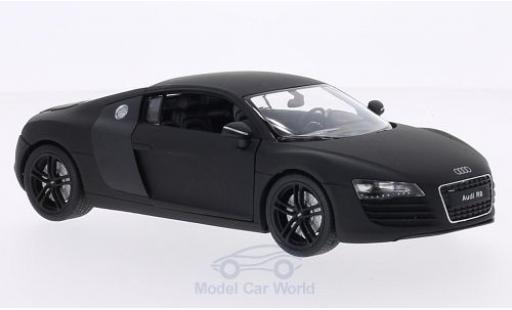 Audi R8 1/24 Welly V10 Coupe matt-nero/carbon modellino in miniatura