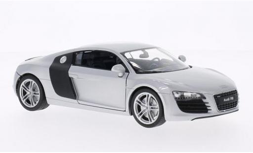 Audi R8 1/24 Welly V10 grigio/carbon modellino in miniatura