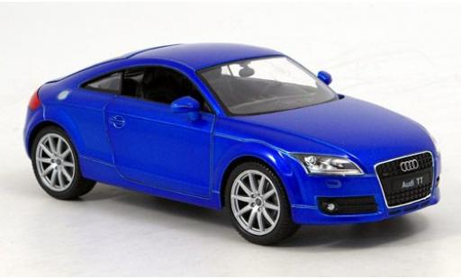 Audi TT 1/24 Welly Coupe blau 1:24 modellino in miniatura