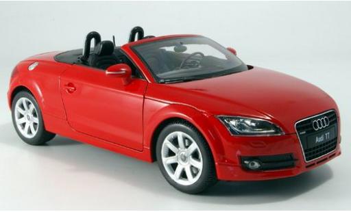 Audi TT 1/18 Welly Roadster rot offen 1:18 modellino in miniatura