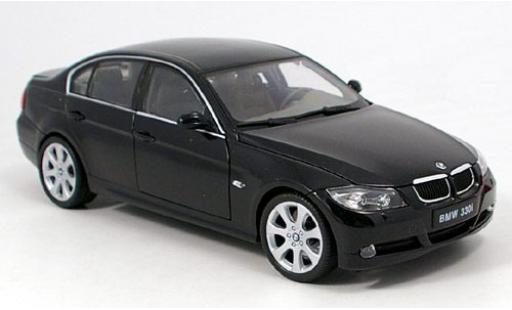 Bmw 330 1/18 Welly i schwarz 1:18 modellino in miniatura