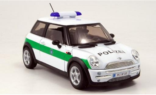 Mini Cooper 1/18 Welly Bmw Polizei Deutschland 1:18 modellino in miniatura