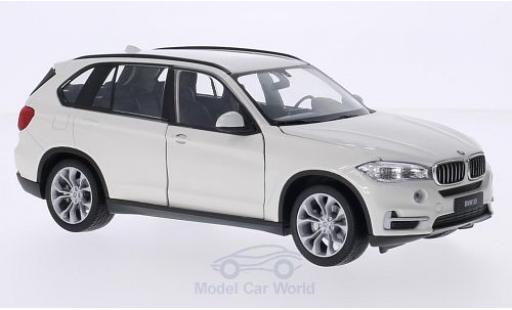 Bmw X5 1/24 Welly (F15) bianco modellino in miniatura