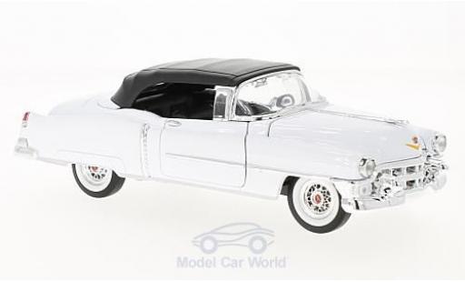Cadillac Eldorado 1/24 Welly bianco/nero modellino in miniatura
